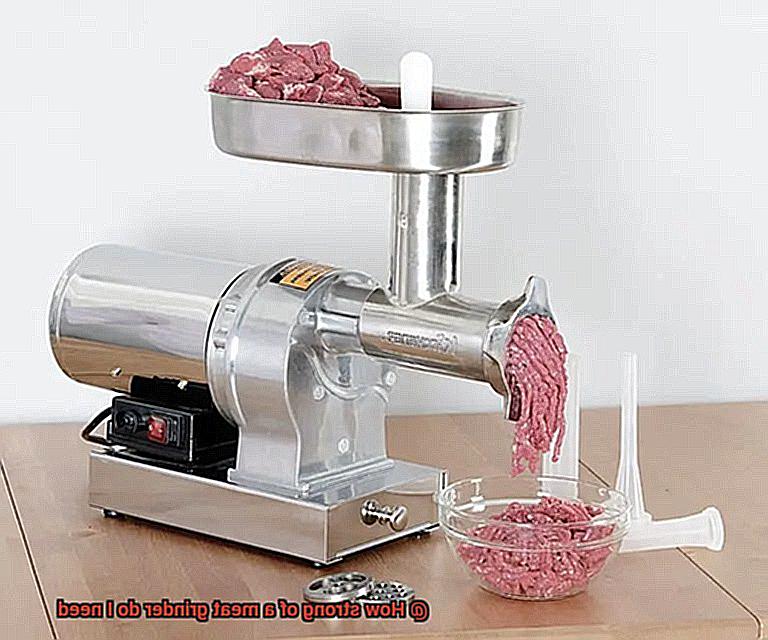 How strong of a meat grinder do I need-4