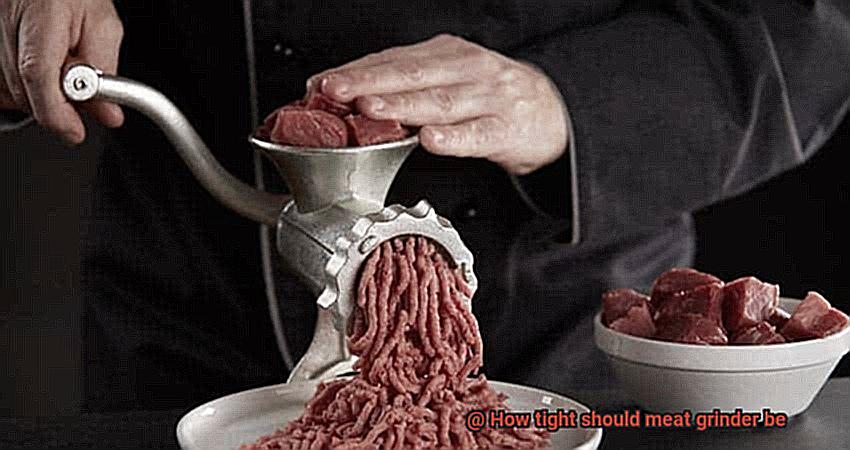 How tight should meat grinder be-3