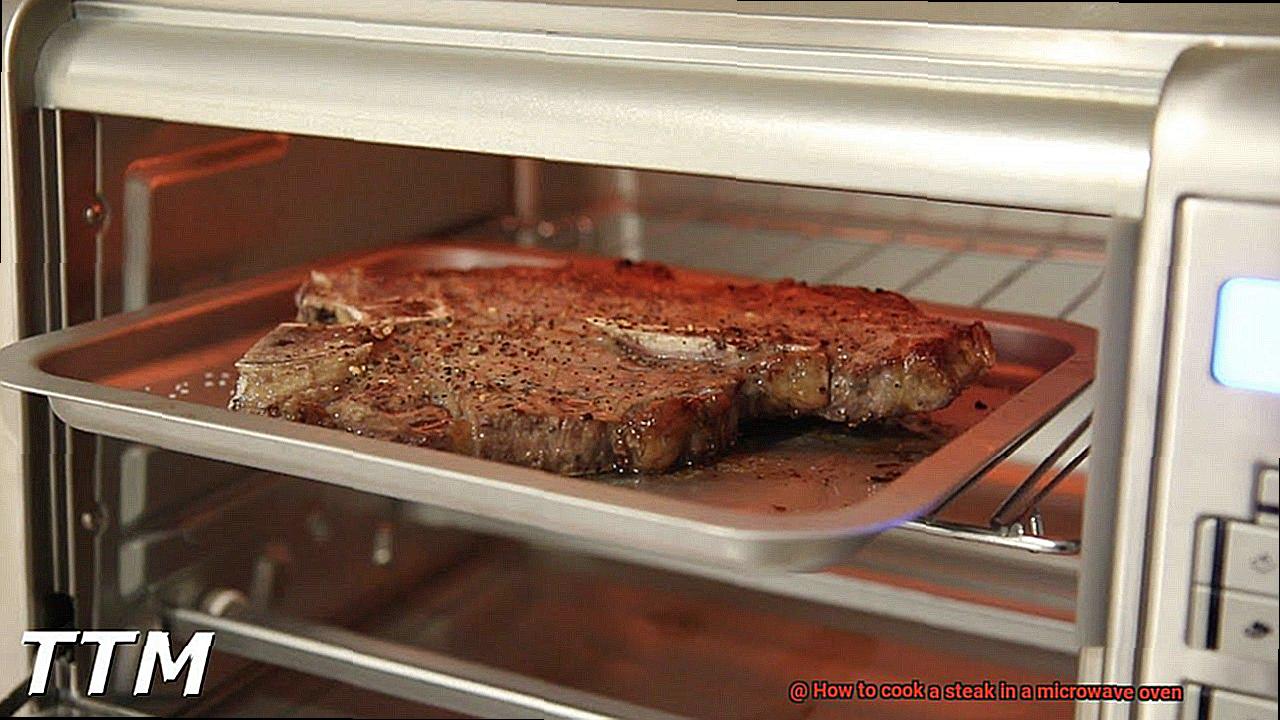 How to cook a steak in a microwave oven-3