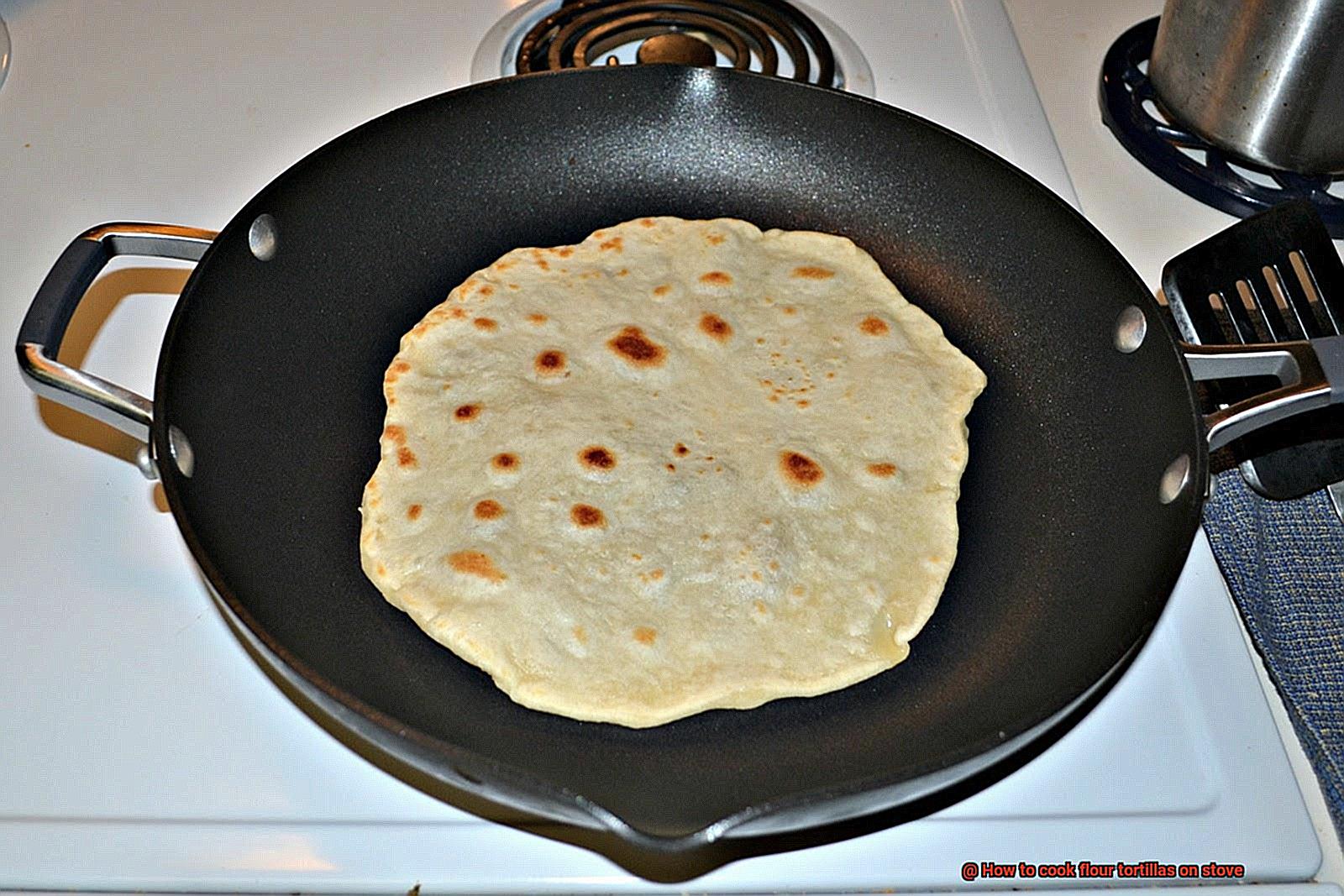 How to cook flour tortillas on stove-5
