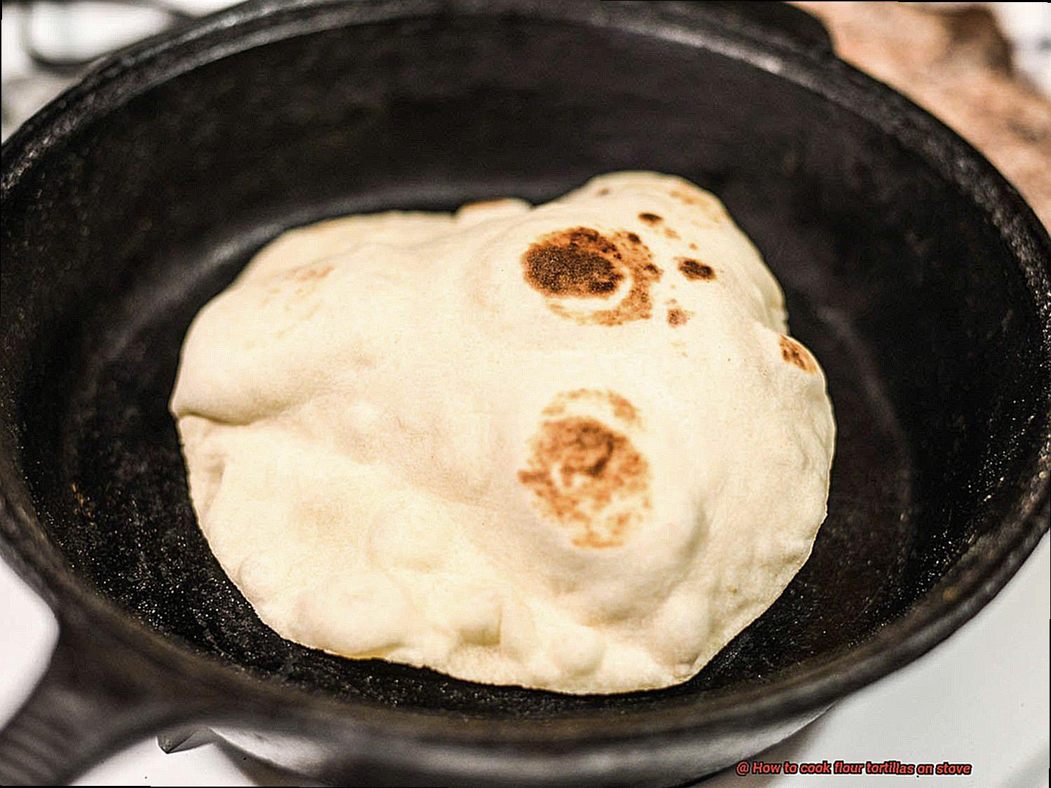 How to cook flour tortillas on stove-3