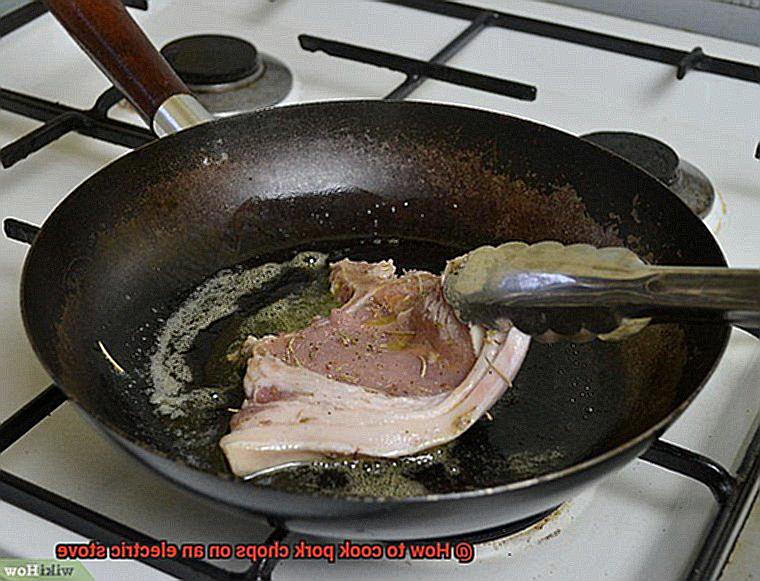 How to cook pork chops on an electric stove-2