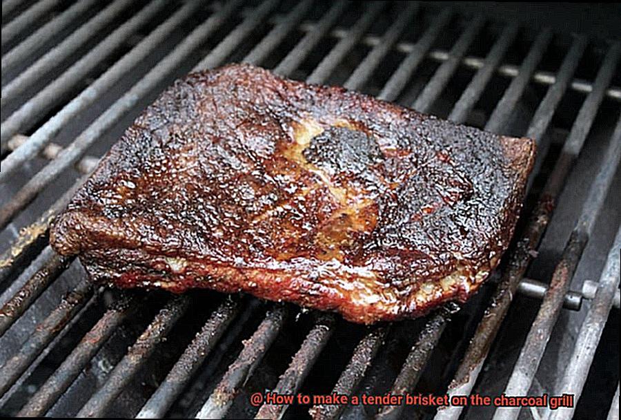 How to make a tender brisket on the charcoal grill-3