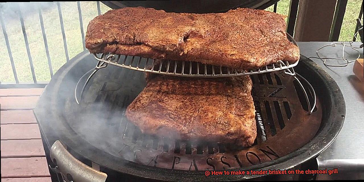 How to make a tender brisket on the charcoal grill-5