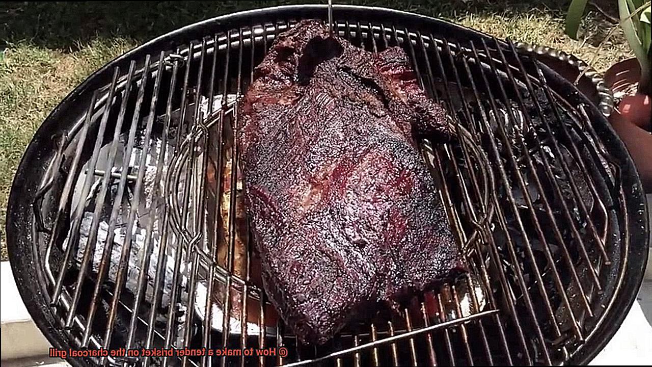 How to make a tender brisket on the charcoal grill-4