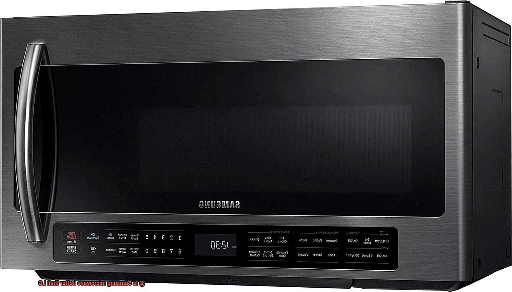 Is Samsung microwave better than LG-6