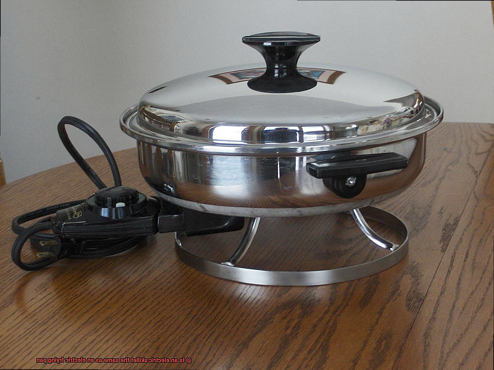 Is an electric skillet the same as an electric frying pan-4