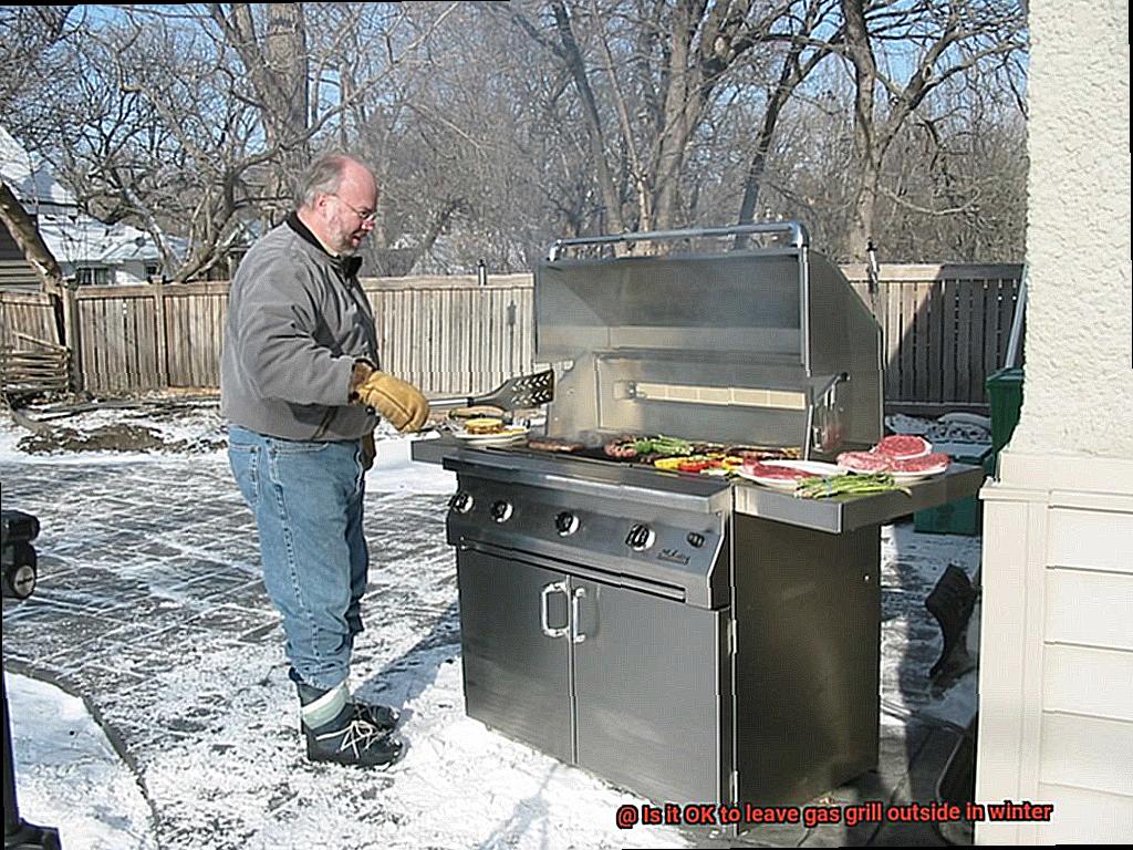 Is it OK to leave gas grill outside in winter-9