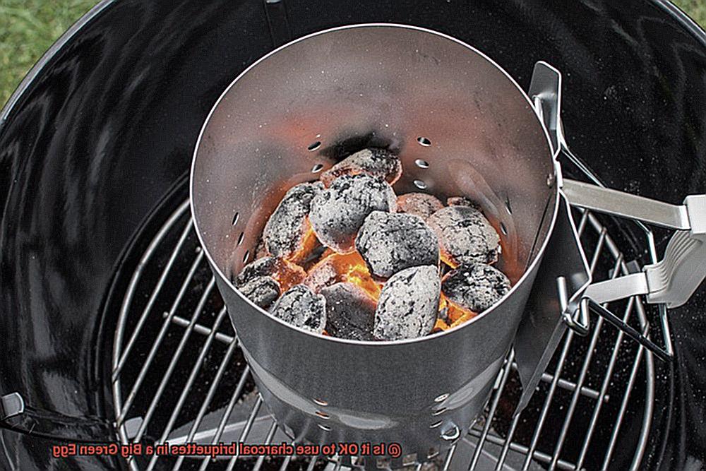 Is it OK to use charcoal briquettes in a Big Green Egg-7