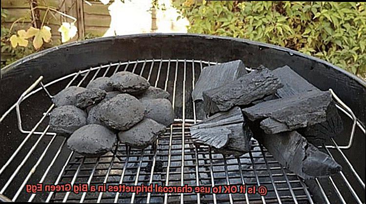 Is it OK to use charcoal briquettes in a Big Green Egg-9