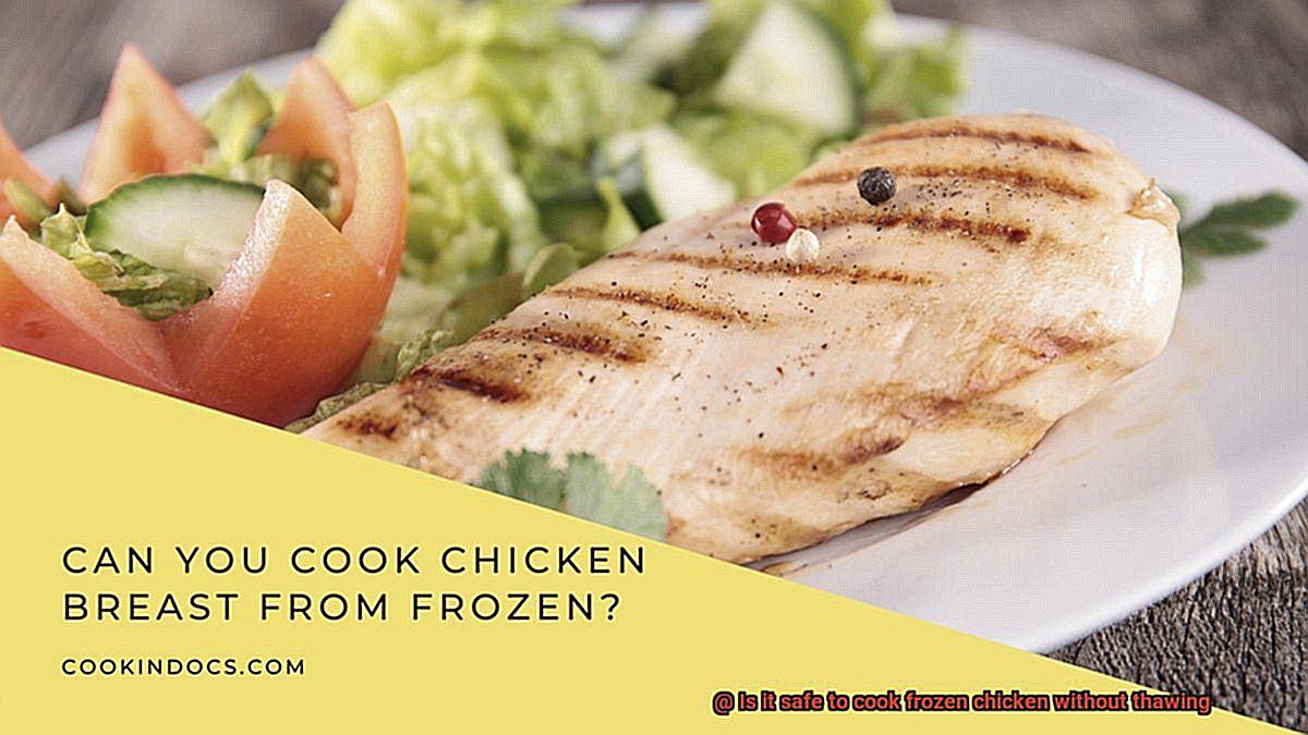 Is it safe to cook frozen chicken without thawing-2