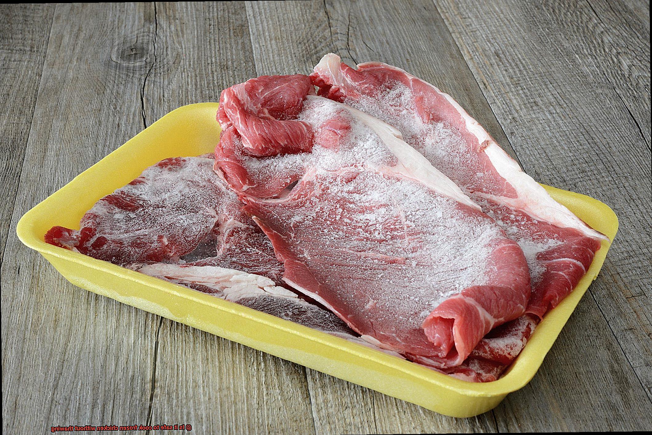 Is it safe to cook frozen chicken without thawing-8