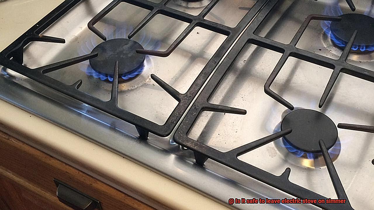 Is it safe to leave electric stove on simmer-5