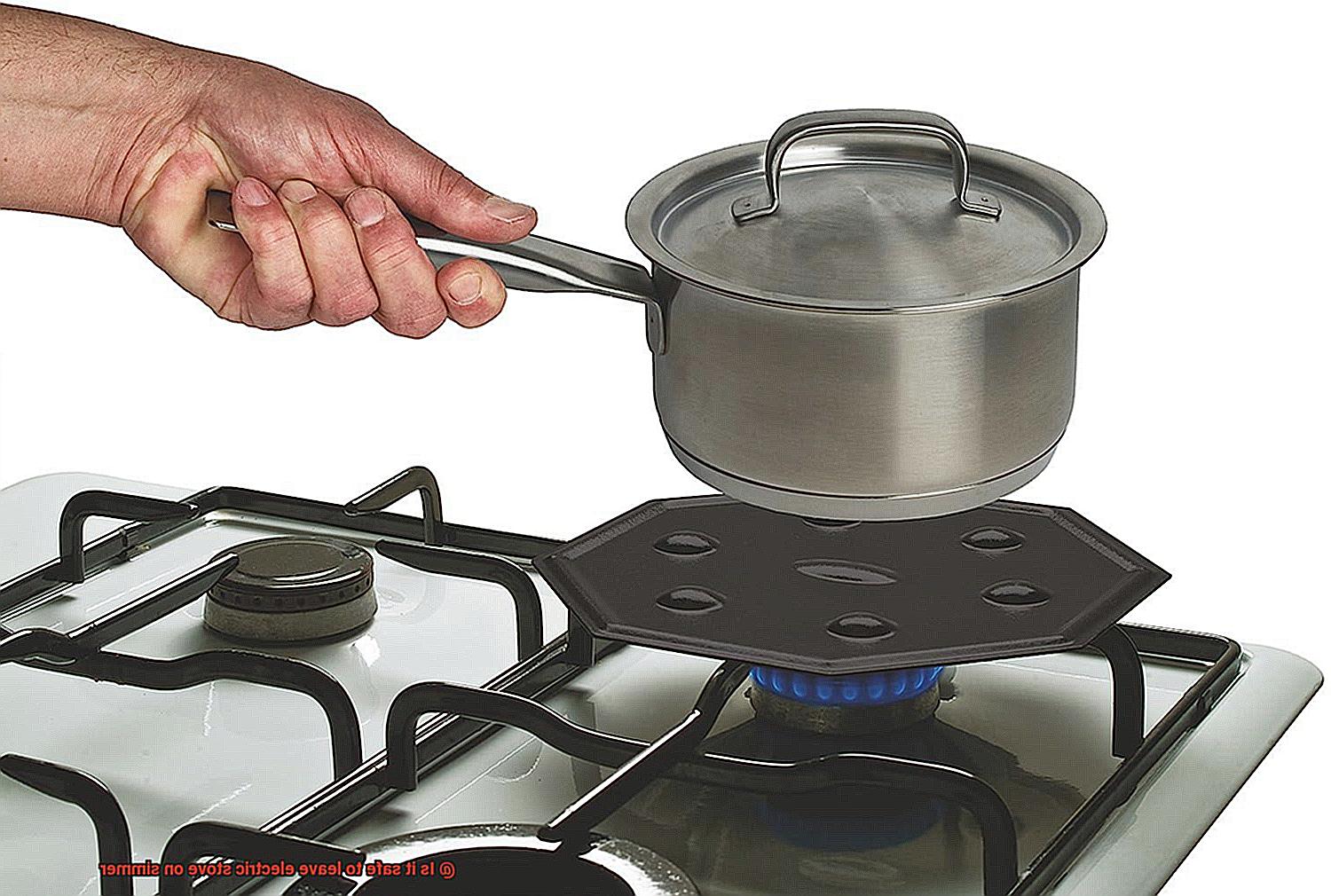Is it safe to leave electric stove on simmer-2