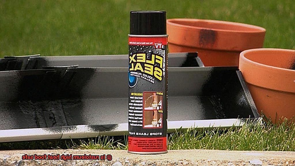 Is rustoleum high heat food safe-5