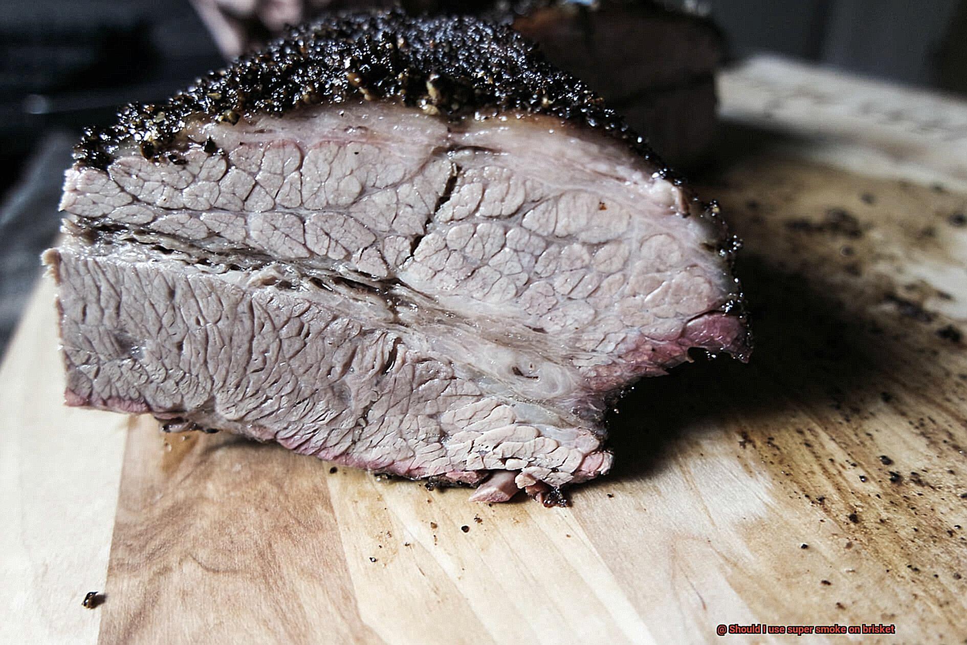 Should I use super smoke on brisket-6