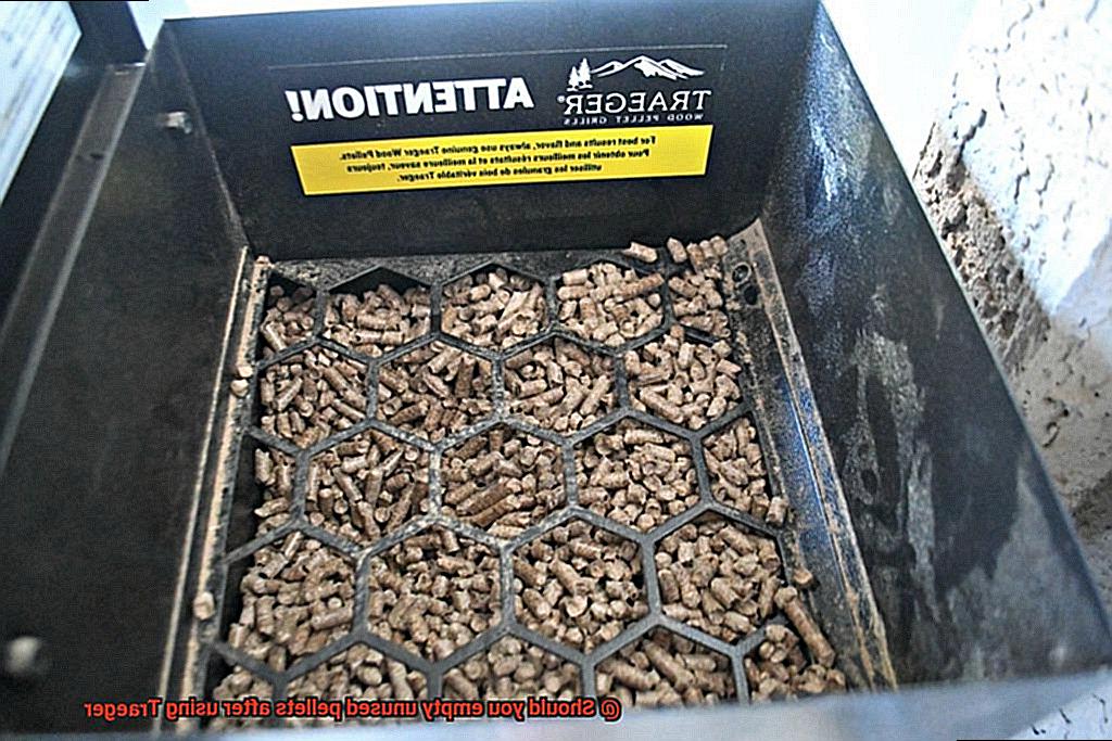 Should you empty unused pellets after using Traeger-3