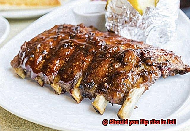 Should you flip ribs in foil-4