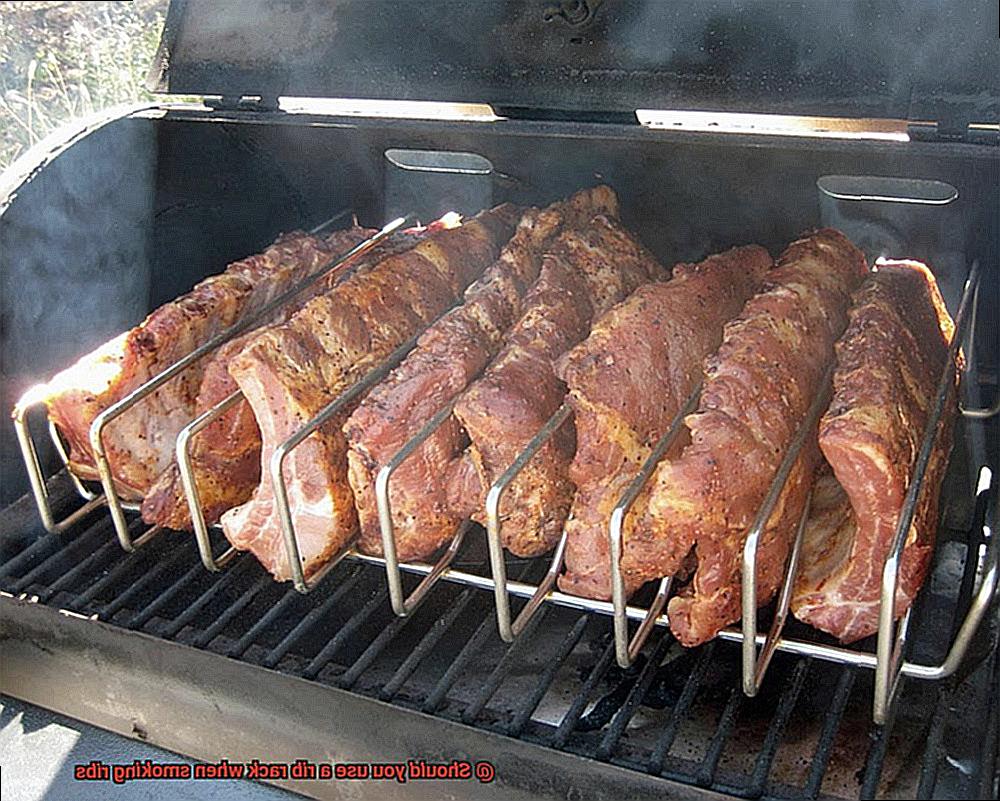 Should you use a rib rack when smoking ribs-2