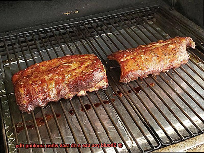 Should you use a rib rack when smoking ribs-6