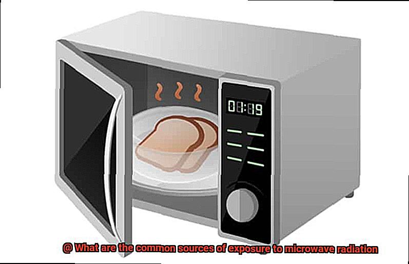 What are the common sources of exposure to microwave radiation-5