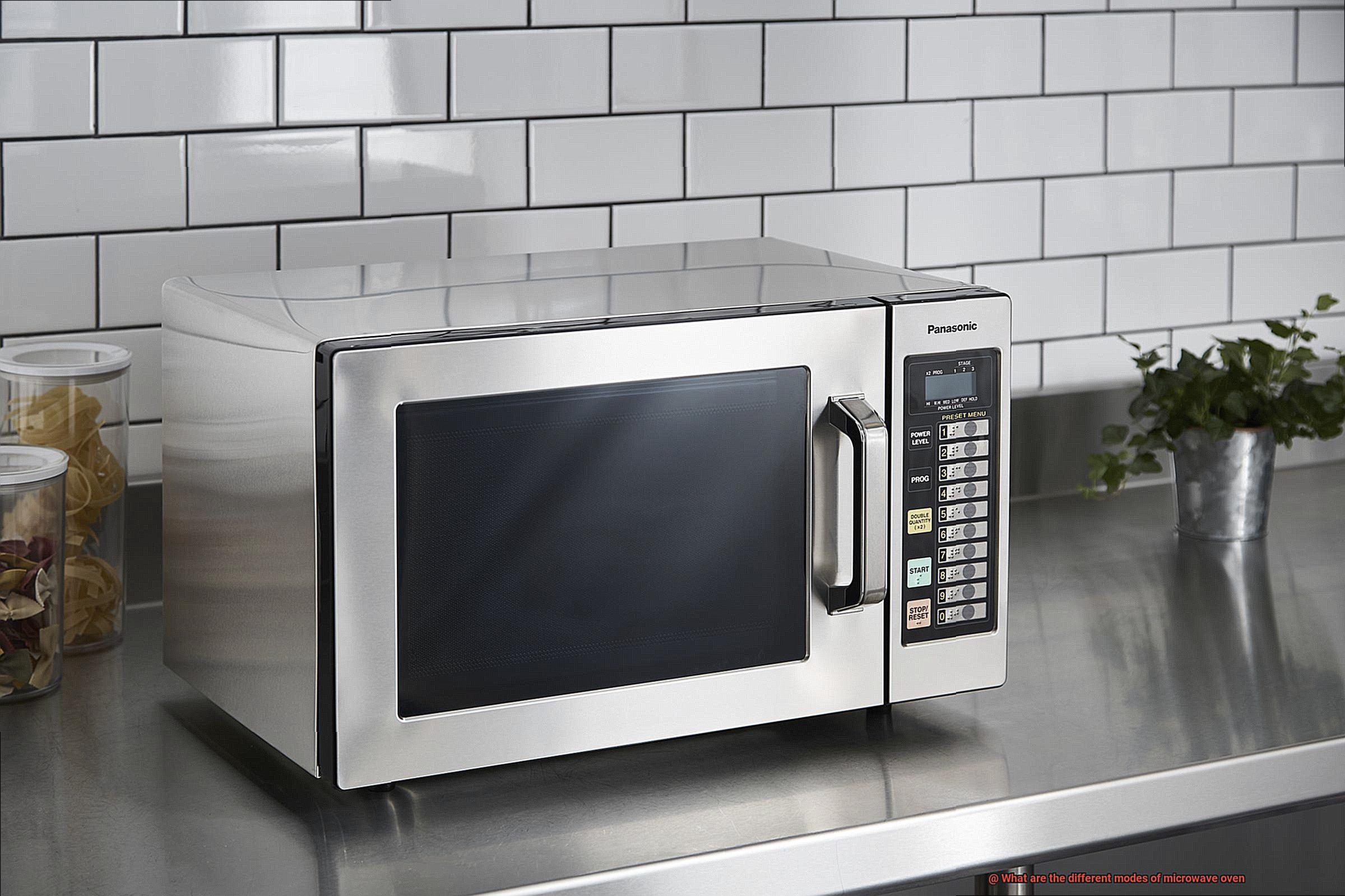 What are the different modes of microwave oven-8