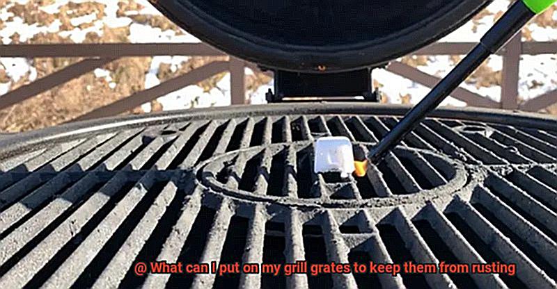 What can I put on my grill grates to keep them from rusting-2