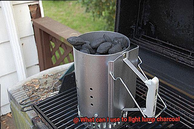 What can I use to light lump charcoal-7