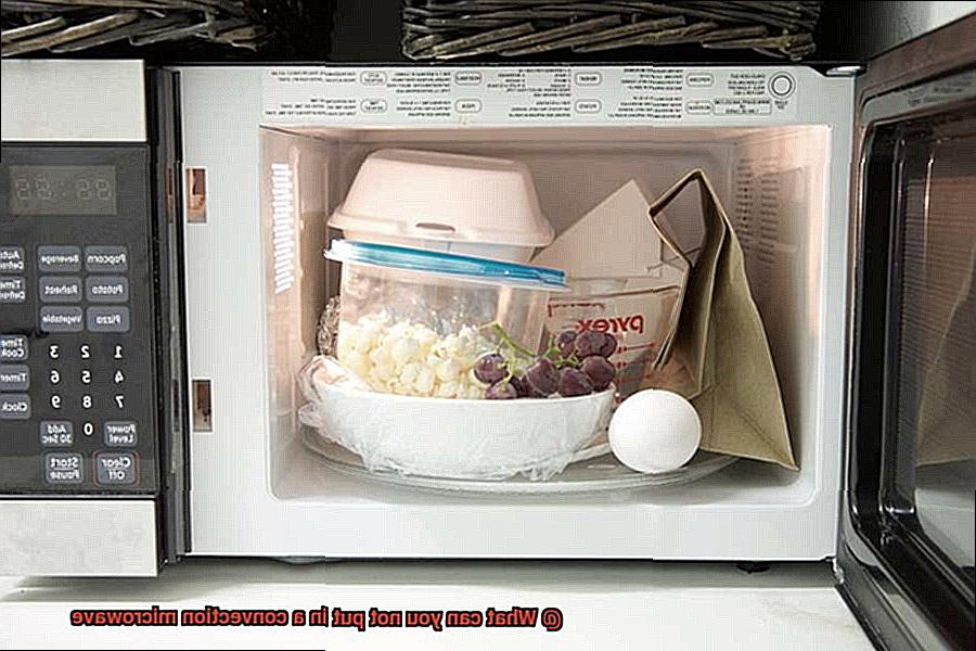 What can you not put in a convection microwave-5