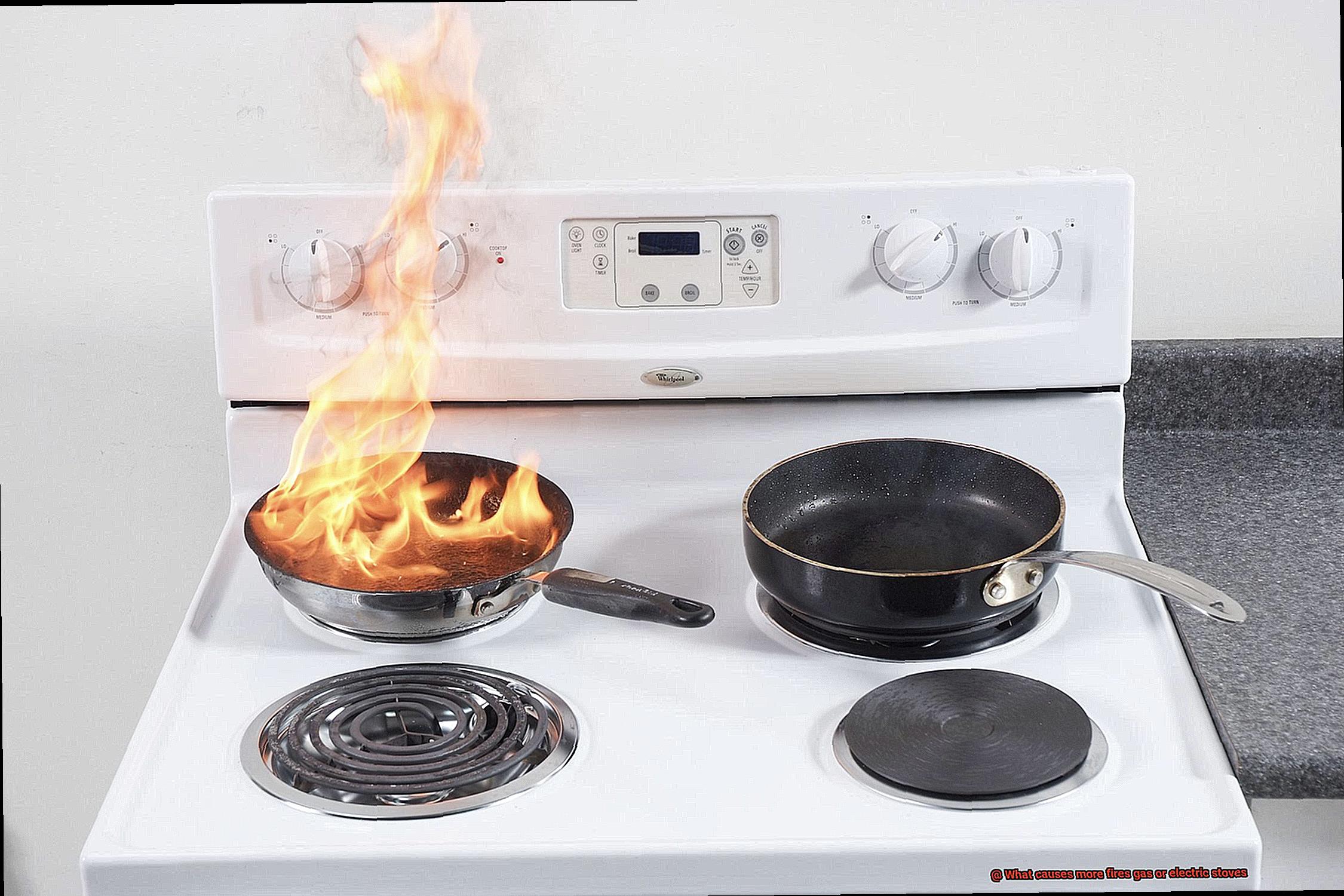 What causes more fires gas or electric stoves-5