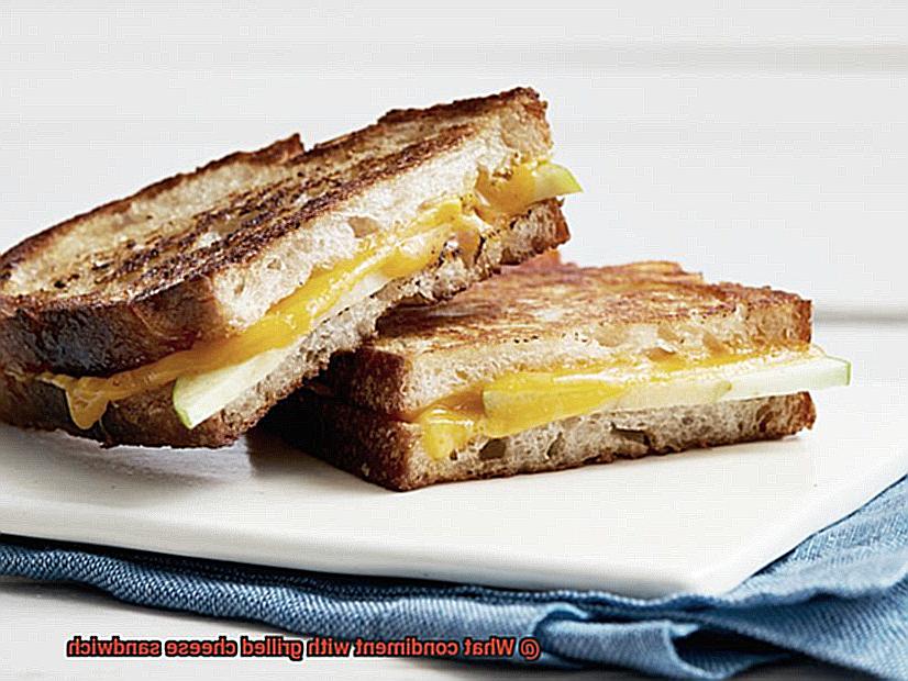 What condiment with grilled cheese sandwich-3