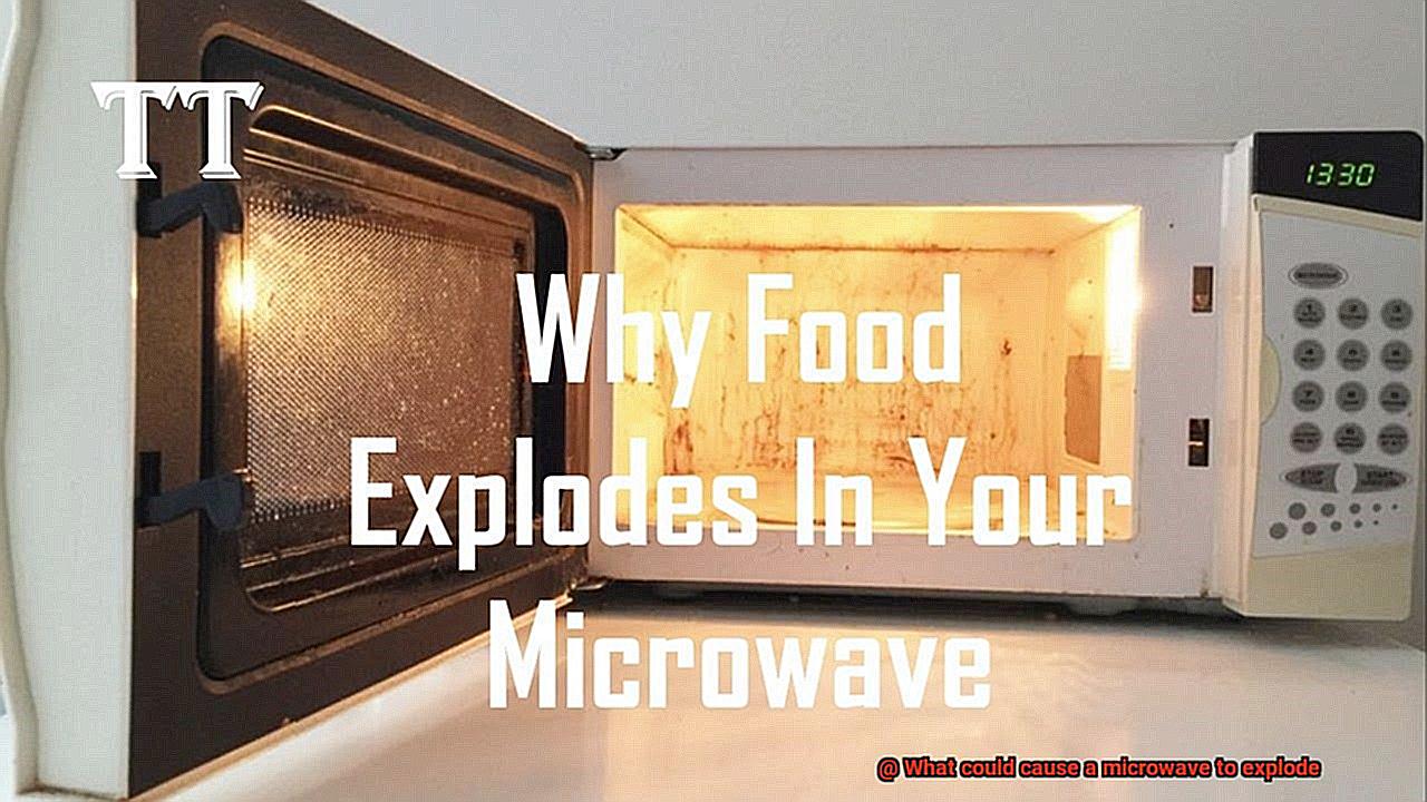 What could cause a microwave to explode-6