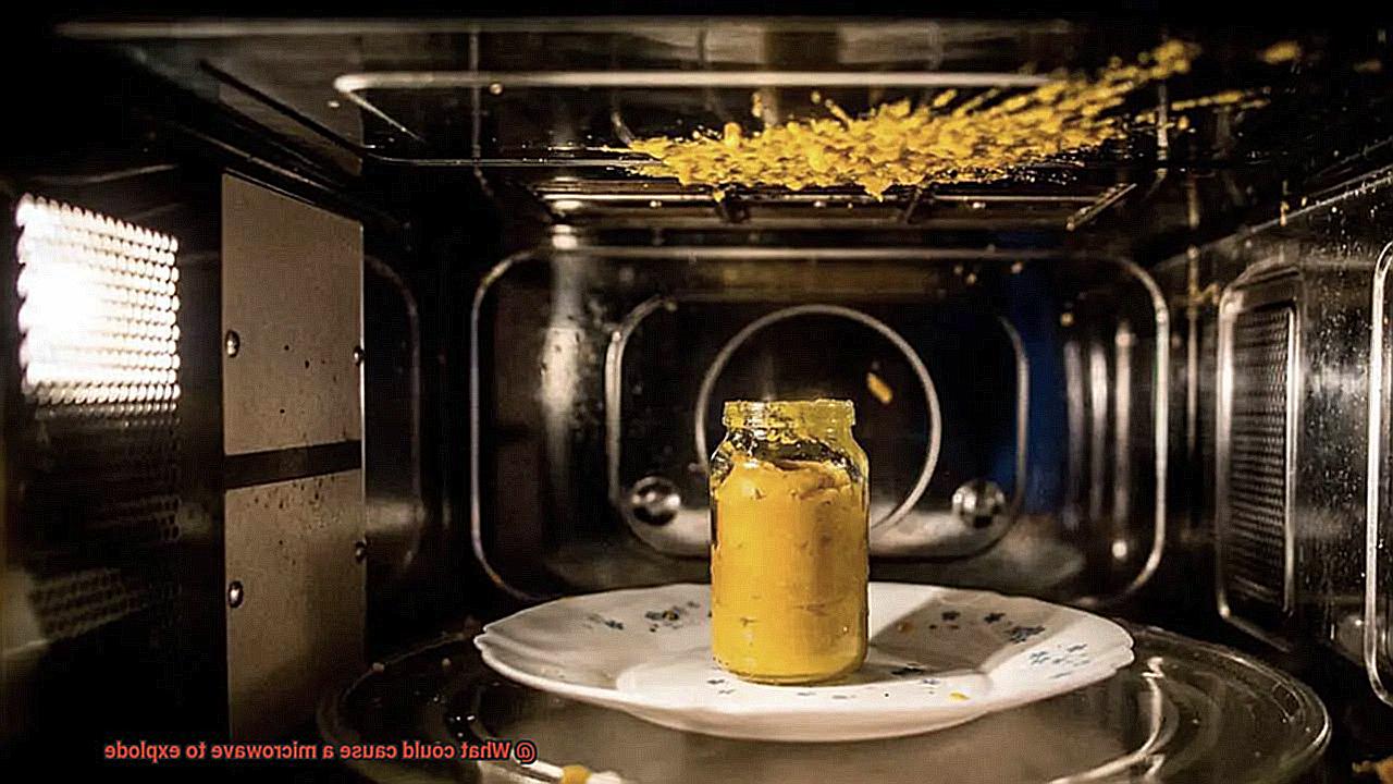 What could cause a microwave to explode-5