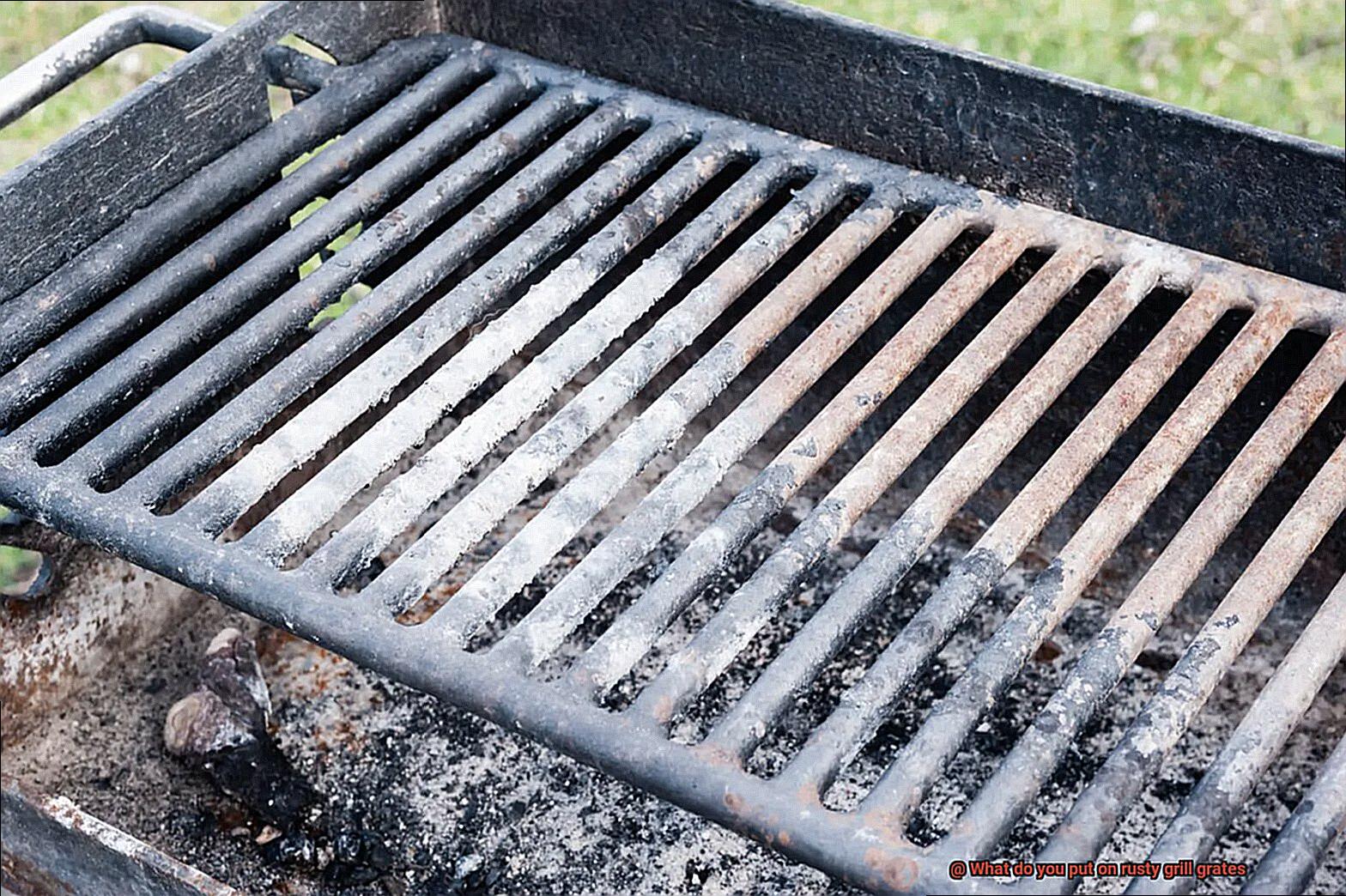 What do you put on rusty grill grates-2