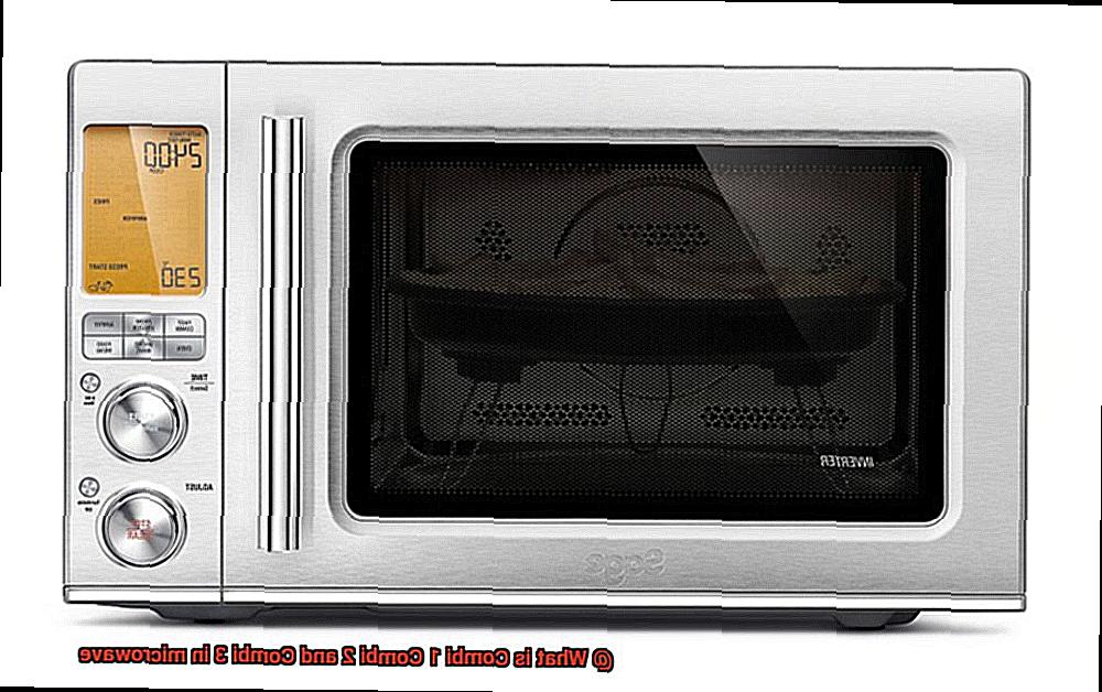 What is Combi 1 Combi 2 and Combi 3 in microwave-6