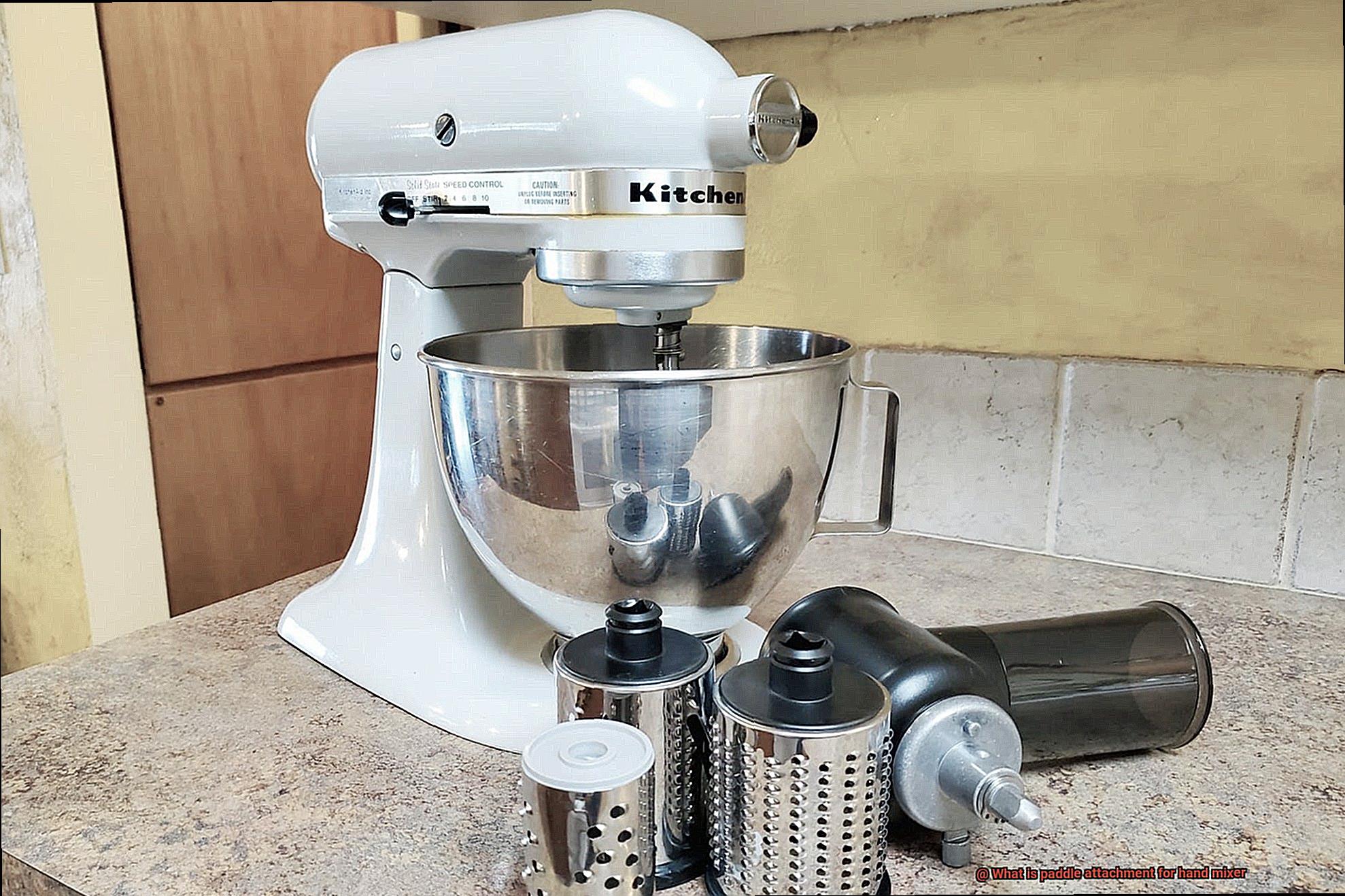 What is paddle attachment for hand mixer-6