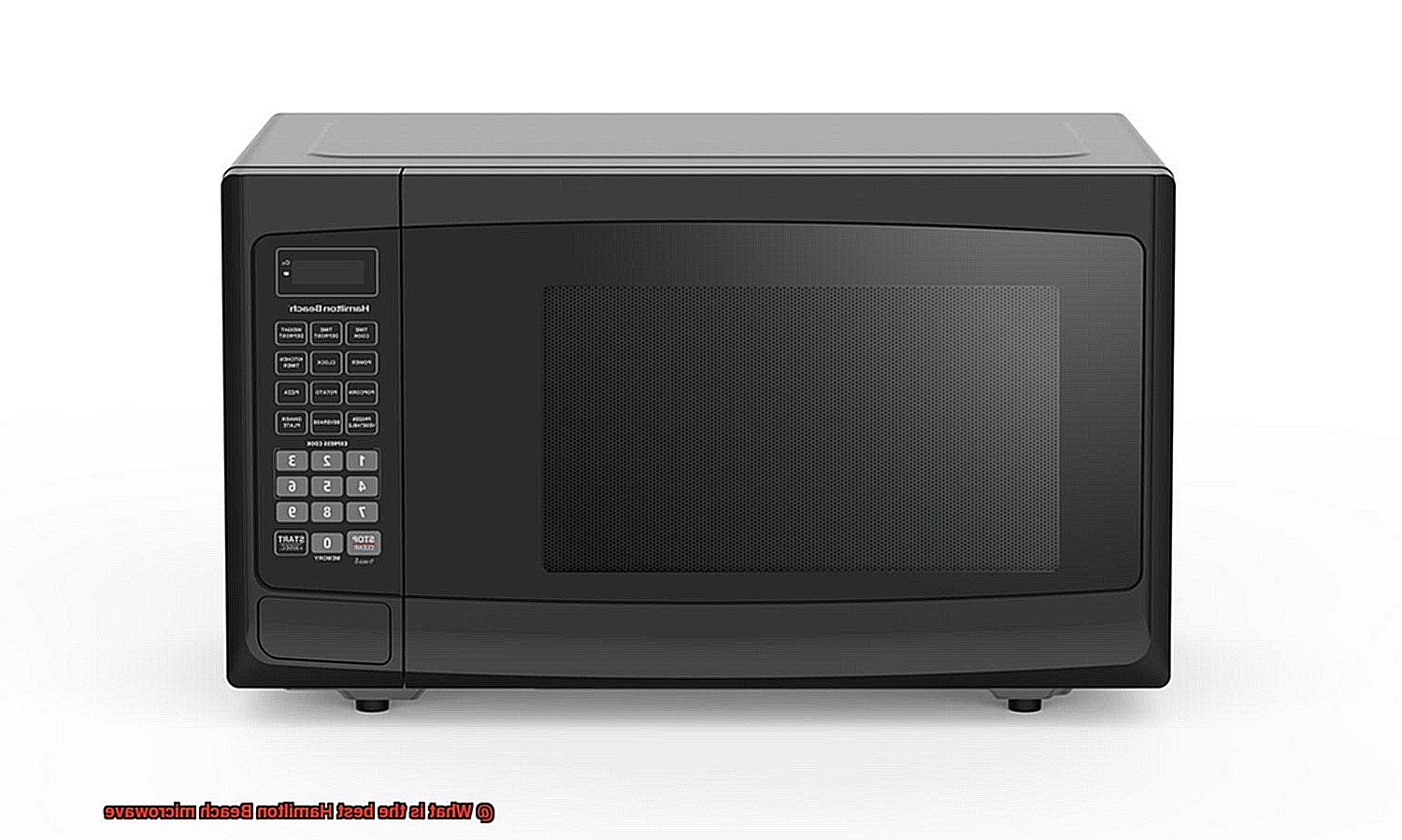 What is the best Hamilton Beach microwave-5