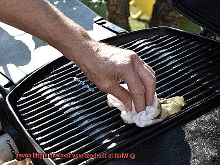 What is the best way to clean a grill cover-5