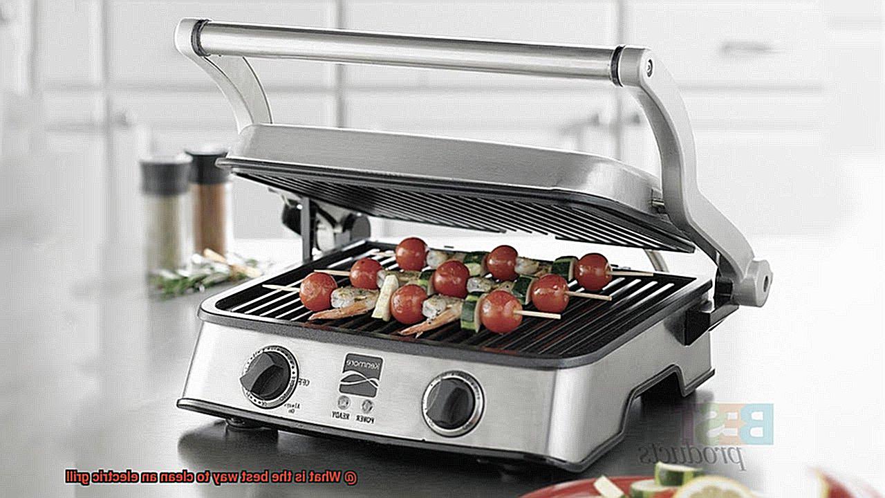 What is the best way to clean an electric grill-4