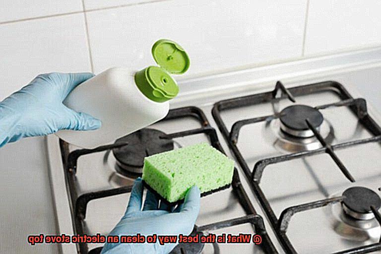 What is the best way to clean an electric stove top-4