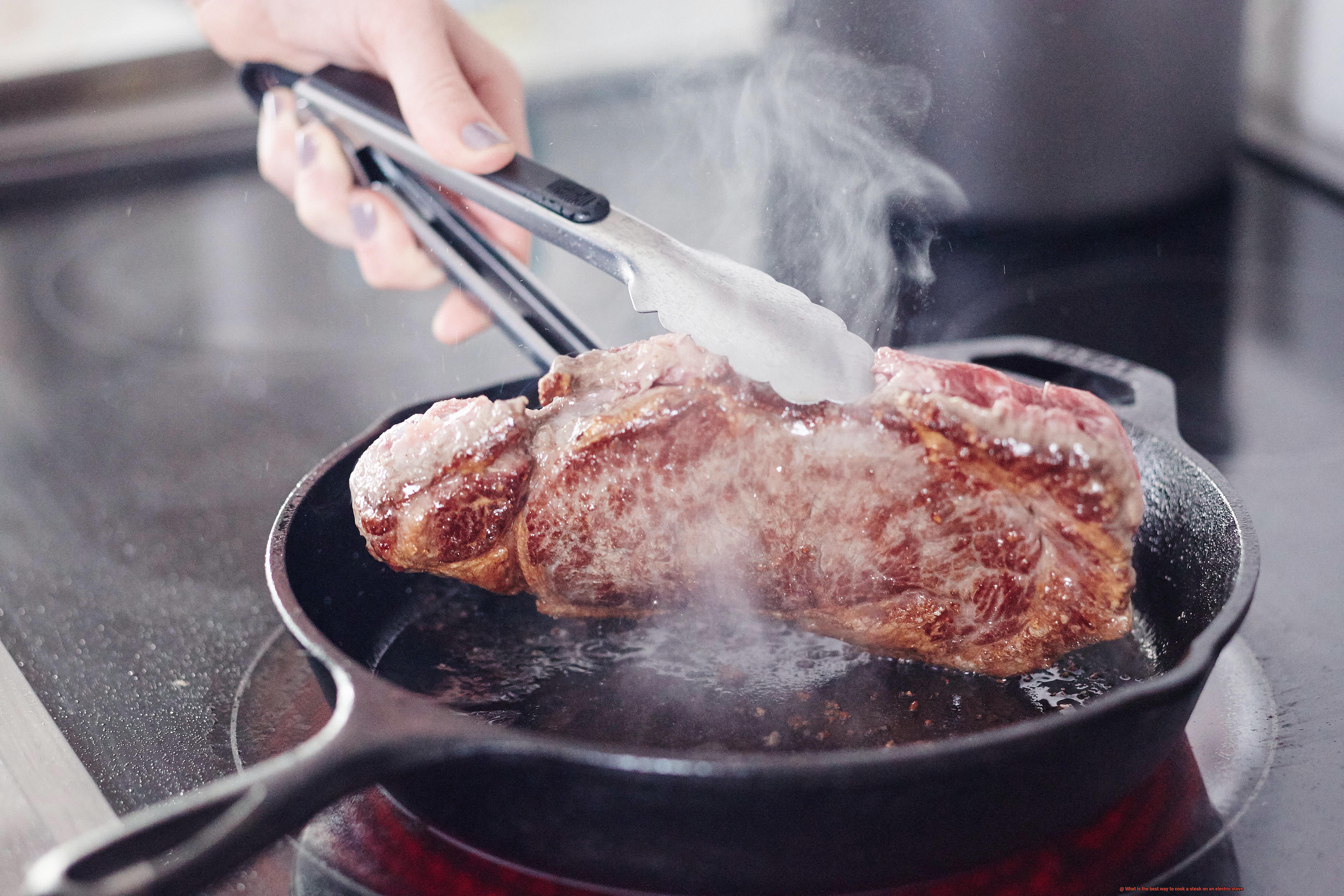 What is the best way to cook a steak on an electric stove-8