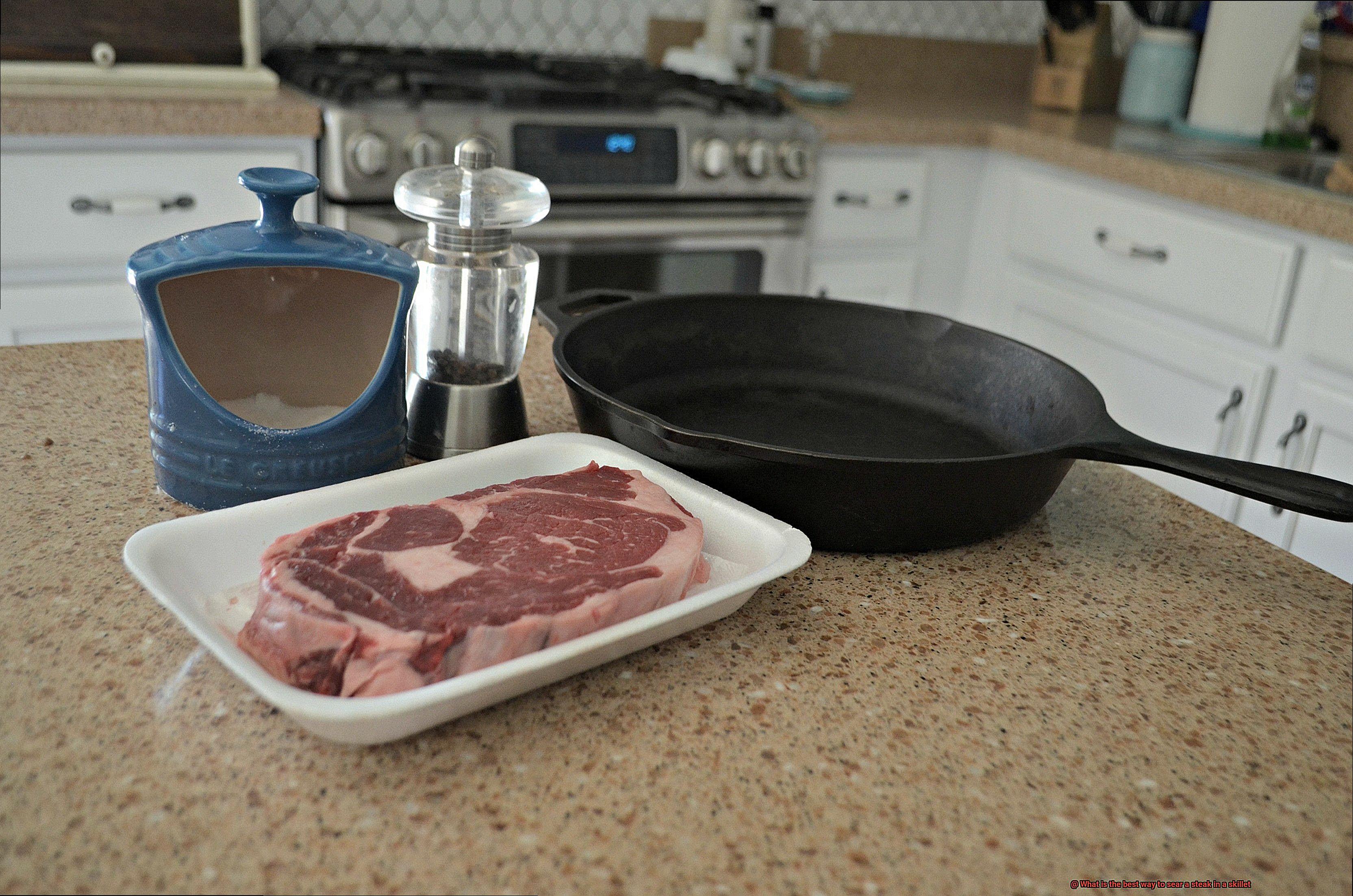 What is the best way to sear a steak in a skillet-3