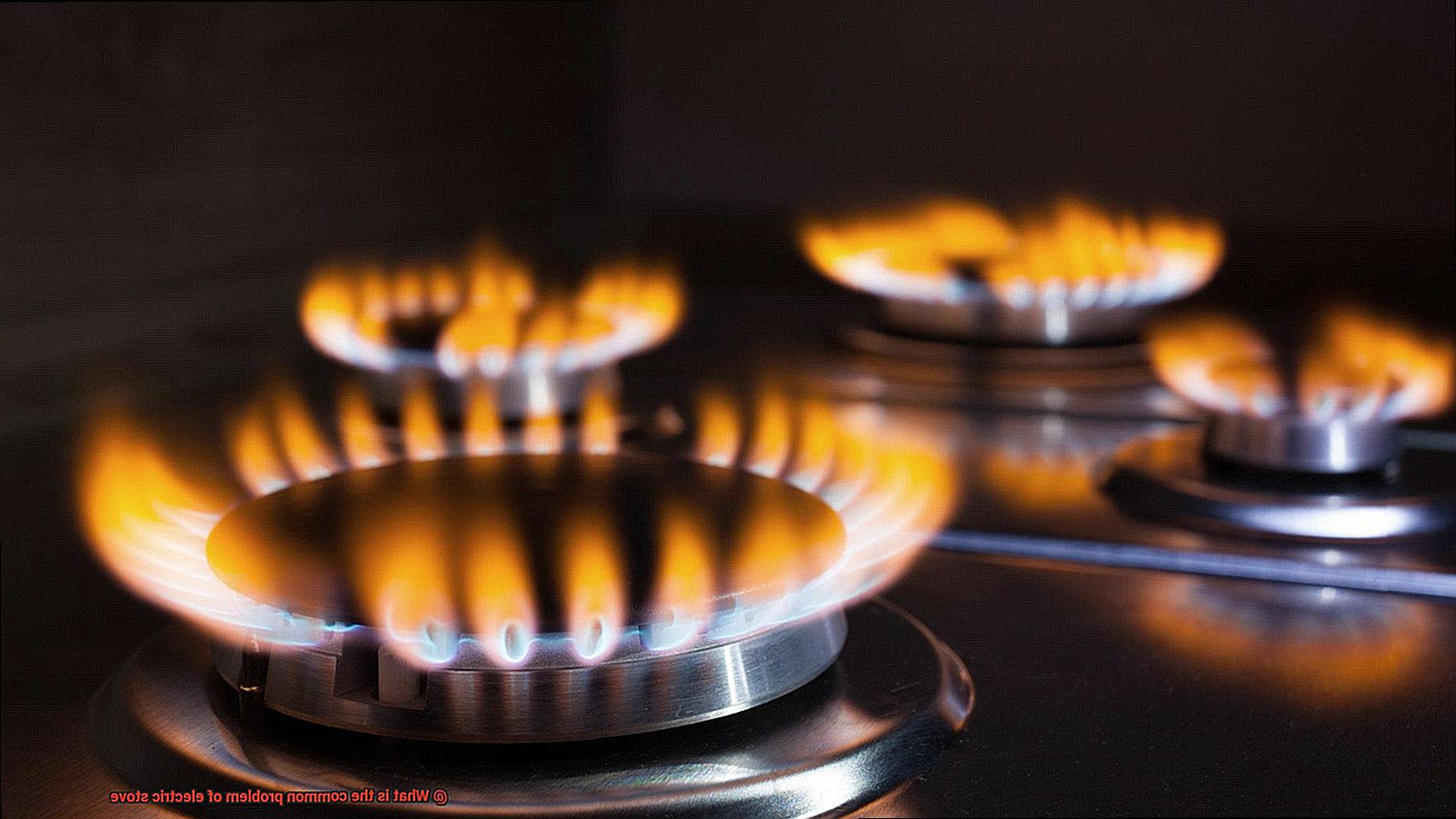 What is the common problem of electric stove-2