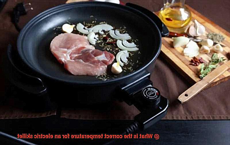 What is the correct temperature for an electric skillet-2