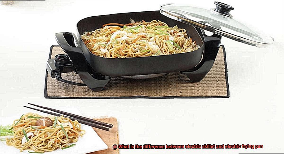 What is the difference between electric skillet and electric frying pan-6