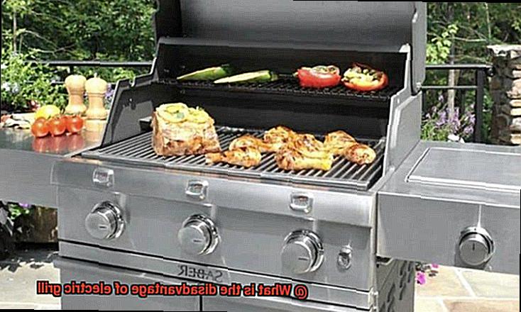 What is the disadvantage of electric grill-3