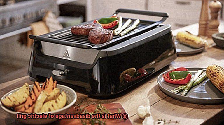 What is the disadvantage of electric grill-6