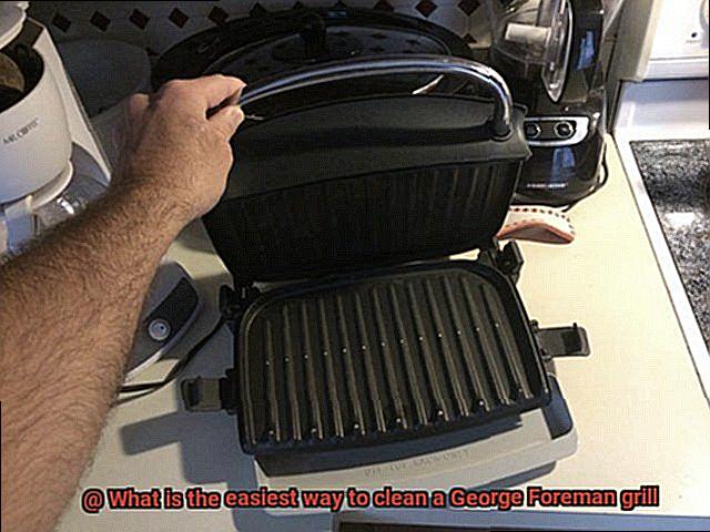 What is the easiest way to clean a George Foreman grill-5