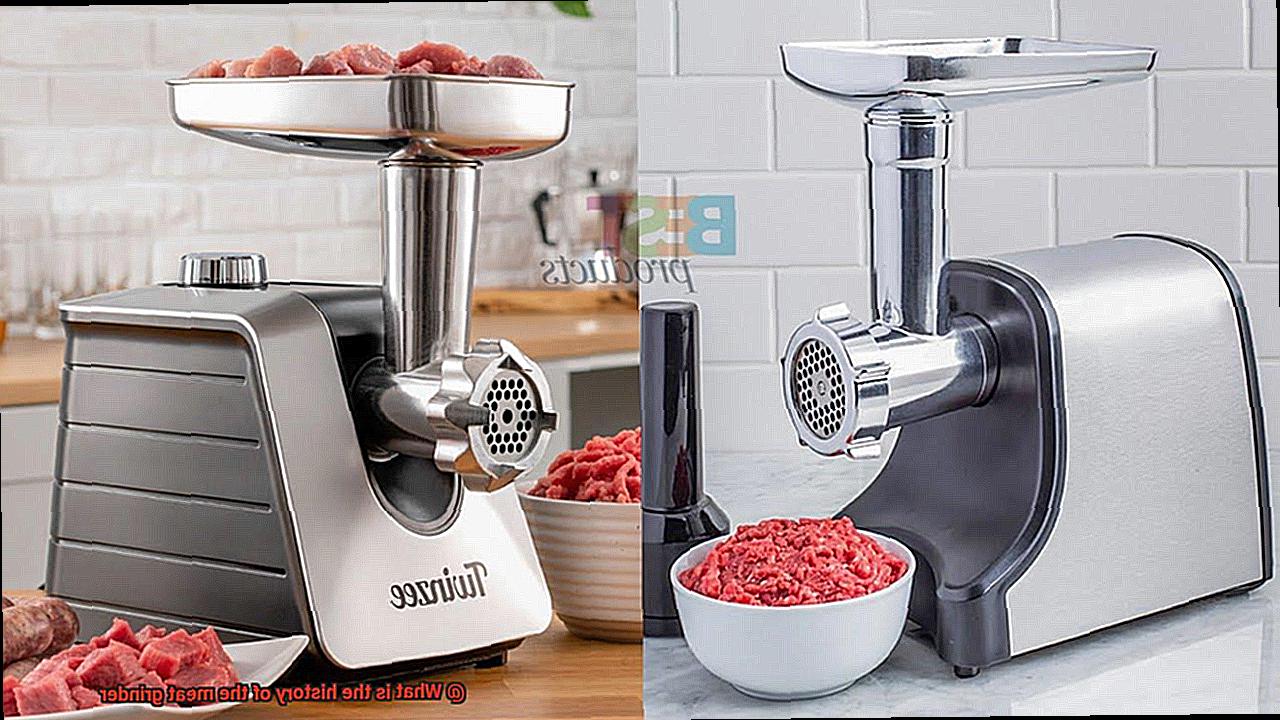 What is the history of the meat grinder-4