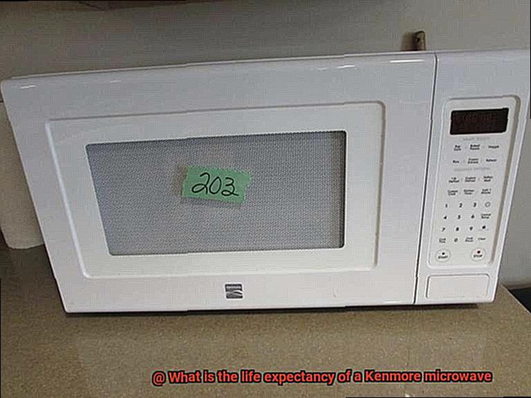 What is the life expectancy of a Kenmore microwave-2